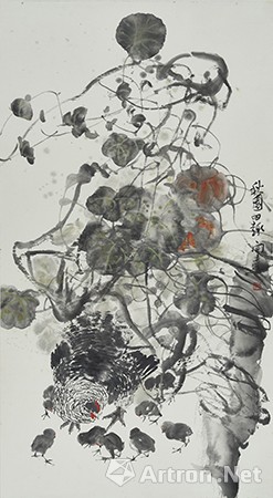 岁岁花常好周凯达写意花鸟画迎春展2019