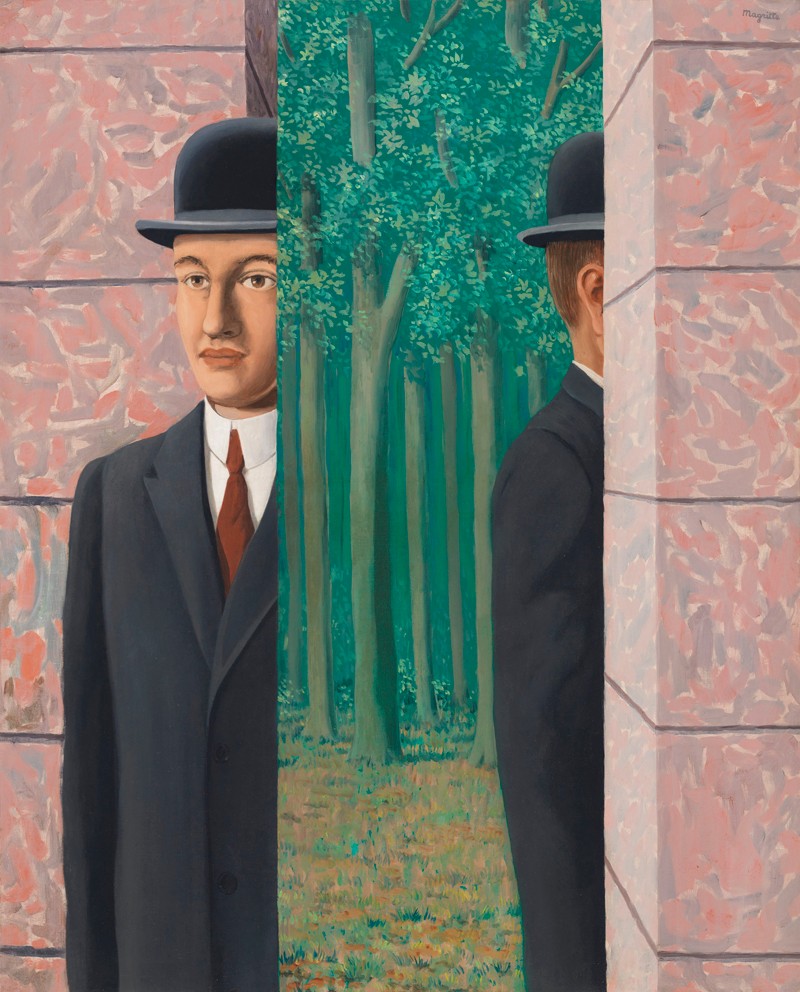 雷内·玛格利特《寻常之处》布面油画 100x81cm 1964年作 成交价